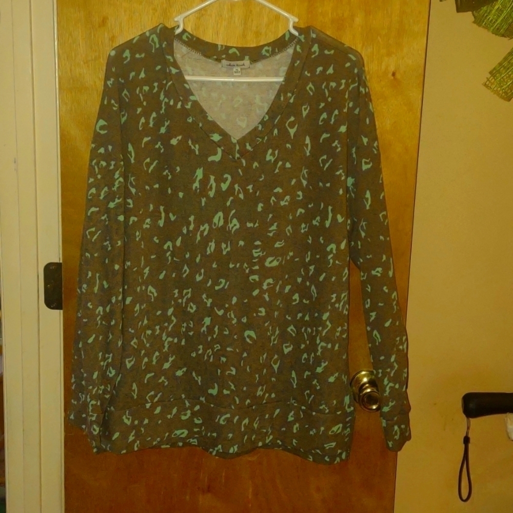 White birch long sleeve top